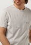 G-STAR RAW Heren Polo's & T-shirts Applique Multi Technique R T Grijs - Thumbnail 3