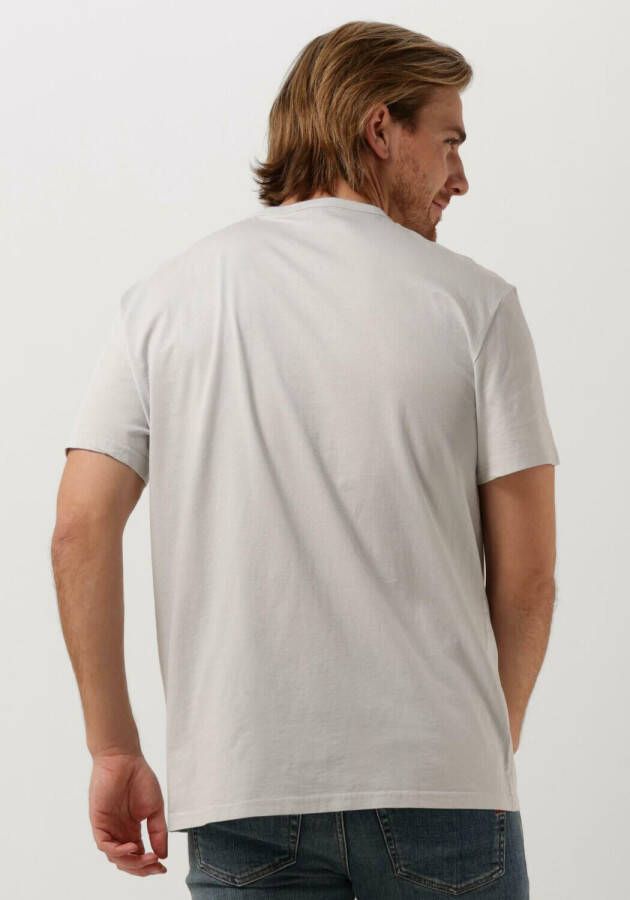 G-STAR RAW Heren Polo's & T-shirts Applique Multi Technique R T Grijs