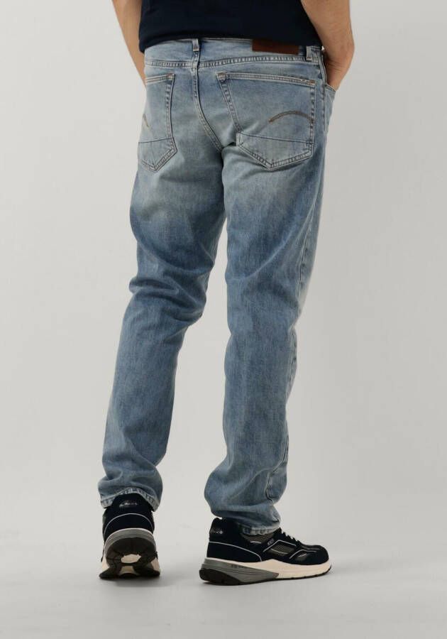 G-Star Raw Lichtblauwe Straight Leg Jeans 3301 Regular Tapered