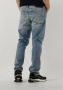 G-Star Raw Lichtblauwe Straight Leg Jeans 3301 Regular Tapered - Thumbnail 9