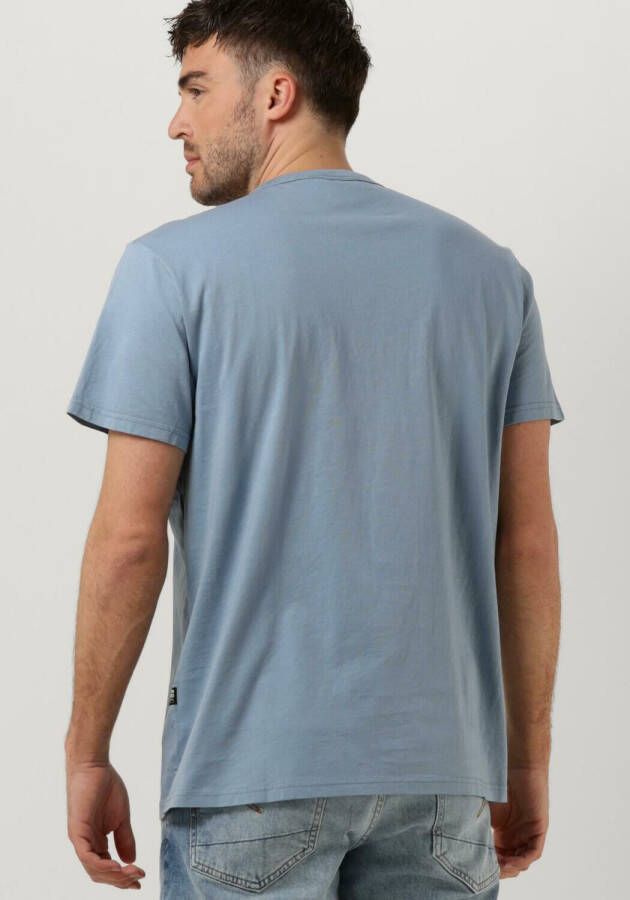 G-Star Raw Lichtblauwe T-shirt Applique Multi Technique R T
