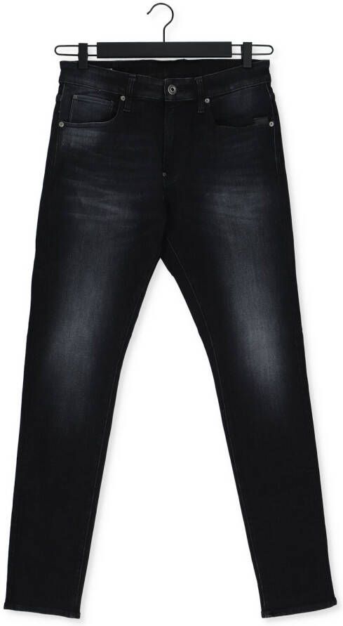 G-Star Raw Zwarte Skinny Jeans A634 Elto Black Superstretch