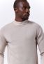 Genti Heren Trui & Vest K6014-3245 Beige Heren - Thumbnail 4