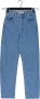 Gestuz Hoge Taille Blauwe Mom Jeans Blue Dames - Thumbnail 3