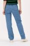 Gestuz Hoge Taille Blauwe Mom Jeans Blue Dames - Thumbnail 4