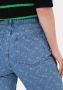 Gestuz Hoge Taille Blauwe Mom Jeans Blue Dames - Thumbnail 5
