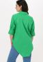 GESTUZ Dames Blouses Avali Ss Shirt Groen - Thumbnail 4