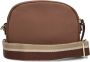 Gianni Chiarini Nina Camera Tas met Gestreepte Schouderband Bruin Dames - Thumbnail 3