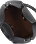 Gianni Chiarini Gestructureerde Leren Zwarte Schoudertas Black Dames - Thumbnail 4