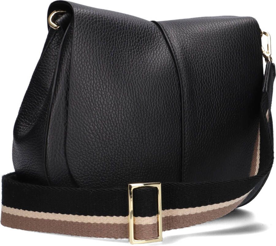 Gianni Chiarini Zwarte Schoudertas Helena Round