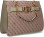 Guess Groene Polyester Handtas met Schouderhengsels en Binnenzak Green Dames - Thumbnail 3