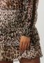 GUESS Dames Rokken Brigida Smocked Mini Skirt Beige - Thumbnail 2