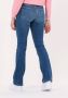 Guess Blauwe effen jeans met ritssluiting en knoopsluiting voor vrouwen Blue Dames - Thumbnail 4