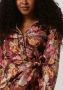 GUESS Dames Jurken Ls Alya Printed Dress Bruin - Thumbnail 4