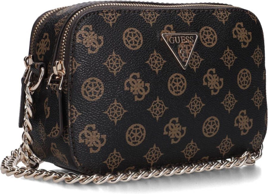 Guess Bruine Schoudertas Noelle Crossbody Camera