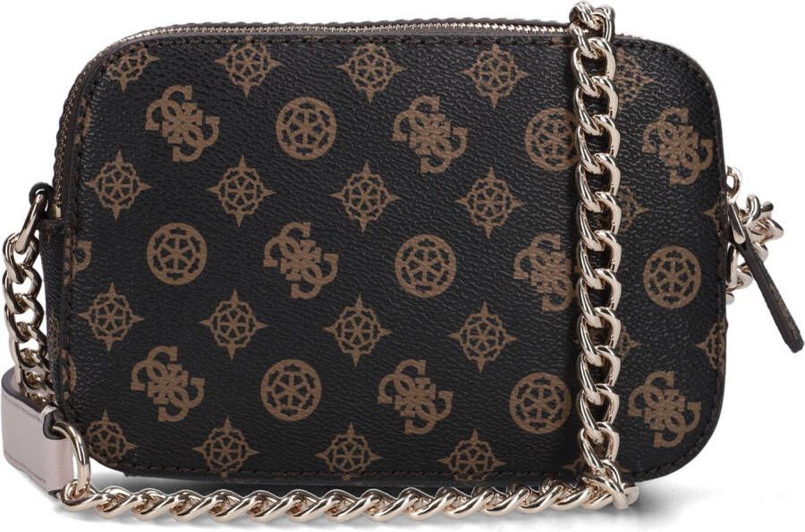 Guess Bruine Schoudertas Noelle Crossbody Camera
