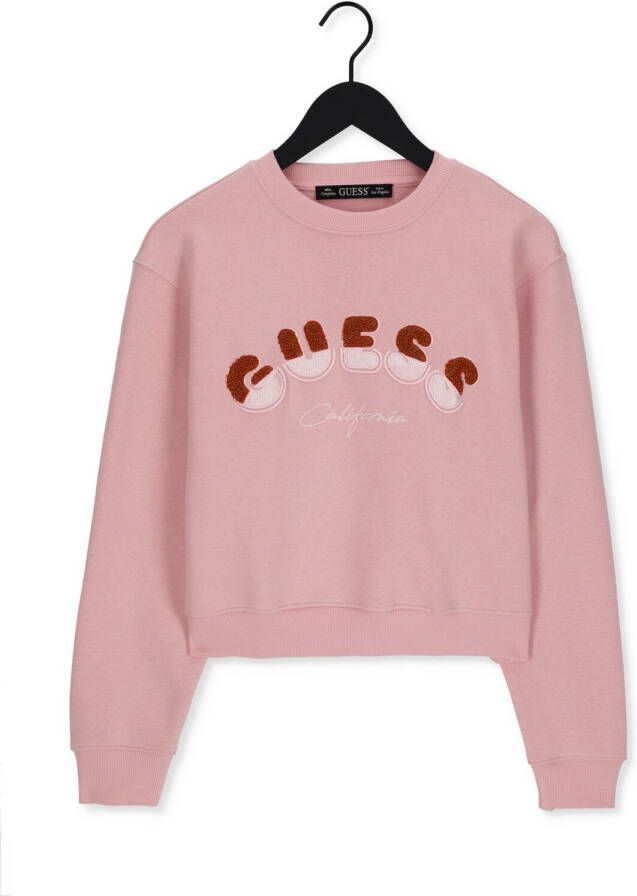 Guess Lichtroze Sweater Rutha Sweatshirt
