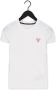 GUESS Dames Tops & T-shirts Mini Triangle Cn Wit - Thumbnail 3