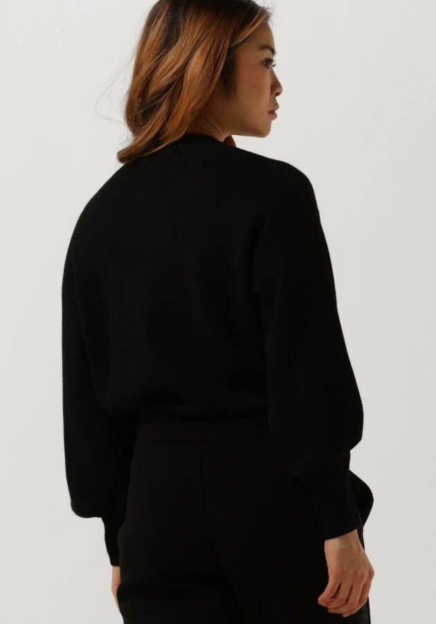 Guess Zwarte Sweater Estelle Rn Ls Swtr