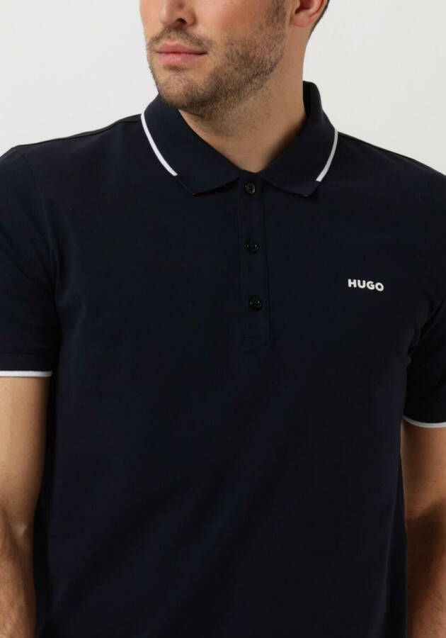 Hugo Donkerblauwe Polo Dinoso222