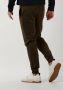 Hugo Boss Pantaloni tuta in terry di cotone con logo ricamato in cornice rossa uomo Boss 50481335 Verde Groen Heren - Thumbnail 4