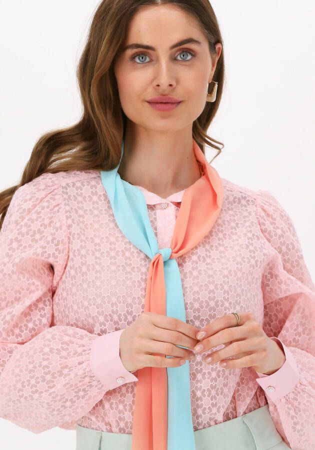HUNKON Dames Blouses Stella Shirt Roze