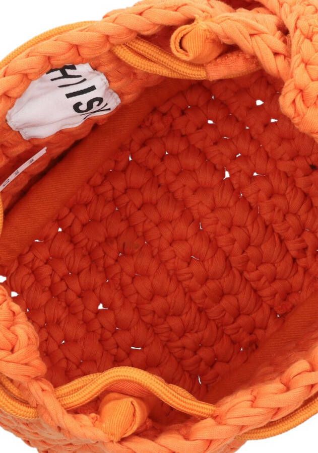 Hvisk Oranje Handtas Luna Crochet