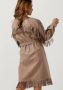 Ibana Beige Dexter Jurk Dames Beige Dames - Thumbnail 3