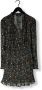 Ibana Lurex jurk met print Deela blauw - Thumbnail 4