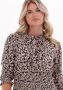 Ibana Lichtroze Jurk Danilla Multicolor Dames - Thumbnail 4