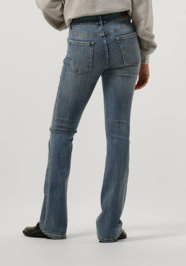 JANICE Dames Jeans Flared Jeans Dames Arlo Blauw