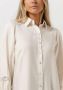 JANSEN AMSTERDAM Dames Blouses W754 Blouse Lace Details And Long Puffsleeves Wit - Thumbnail 3