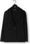 JANSEN AMSTERDAM Dames Blazers Hv242 Blazer With Long Sleeve Zwart - Thumbnail 3