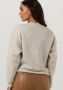 JOSH V sweater Emilia met tekst grijs melange lichtroze - Thumbnail 5