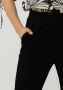 JANSEN Amsterdam high waist tapered fit broek Prato zwart - Thumbnail 3
