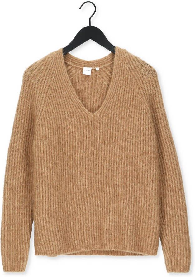 Knit-ted Camel Trui Sara Pullover