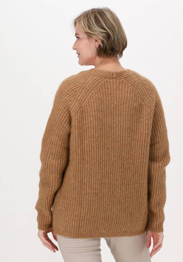 Knit-ted Camel Trui Sara Pullover