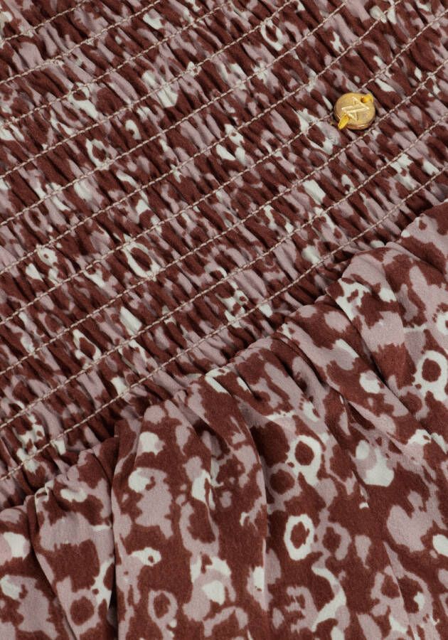 Koko Noko gebloemde rok brique ecru Rood Meisjes Polyester Bloemen 104 - Foto 2