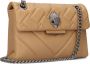 Kurt Geiger London Camel Schoudertas Mini Kensington X Bag - Thumbnail 2