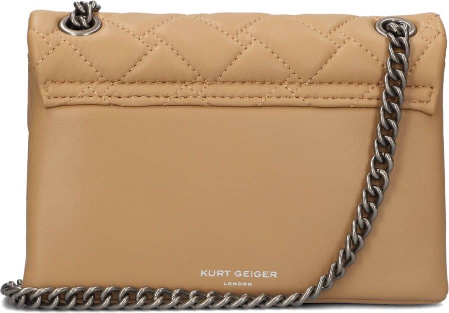 Kurt Geiger London Camel Schoudertas Mini Kensington X Bag