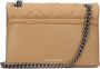 Kurt Geiger London Camel Schoudertas Mini Kensington X Bag - Thumbnail 3