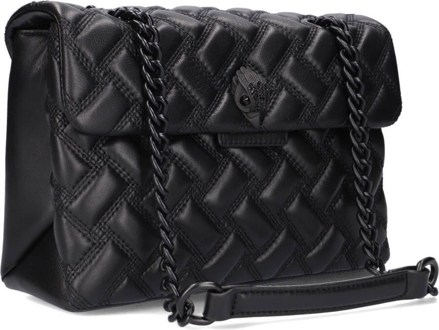 Kurt Geiger London Zwarte Schoudertas Kensington Bag Drench