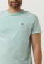 Lacoste T-shirt met logostitching model 'Supima' - Thumbnail 4