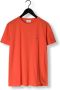 Lacoste Casual Katoenen T-shirt voor Heren Oranje Heren - Thumbnail 4