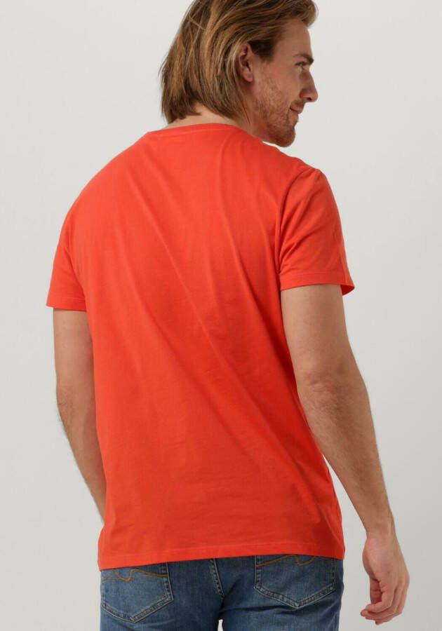 Lacoste Oranje T-shirt 1ht1 Men's Tee-shirt 1121