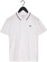 Lacoste regular fit polo met contrastbies white black - Thumbnail 4