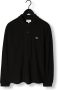 LACOSTE Heren Polo's & T-shirts 1hp2 Men Long Sleeved Best Polo Zwart - Thumbnail 6