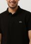 LACOSTE Heren Polo's & T-shirts 1hp3 Men's s Polo 11 Zwart - Thumbnail 4