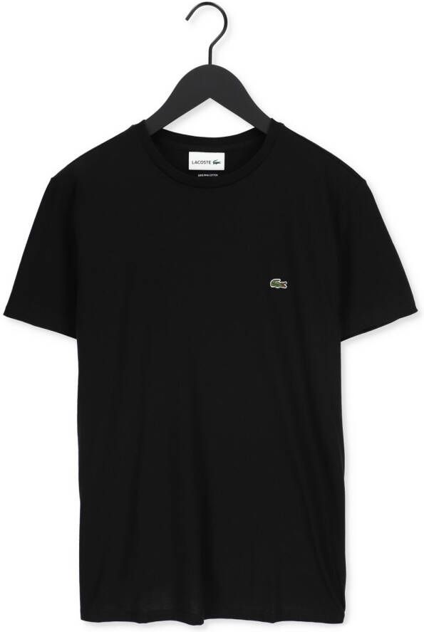 Lacoste Zwarte T-shirt 1ht1 Men's Tee-shirt 1121