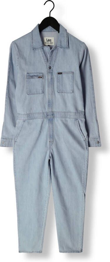 Lee Blauwe Jumpsuit Unionall L39wauc31